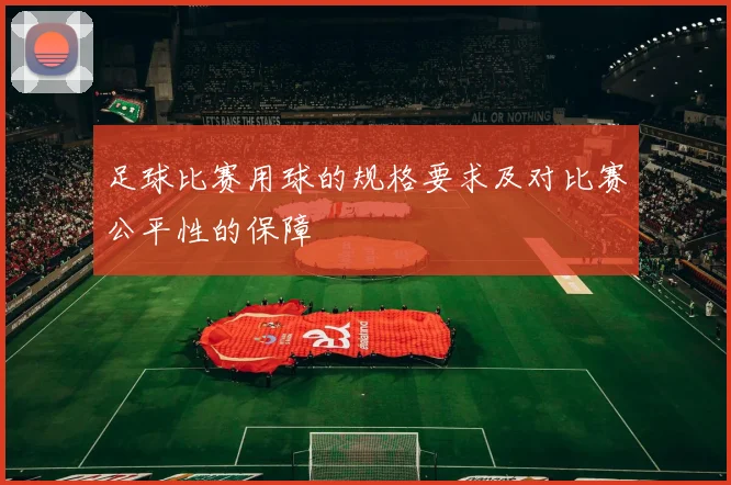 足球比赛用球的规格要求及对比赛公平性的保障